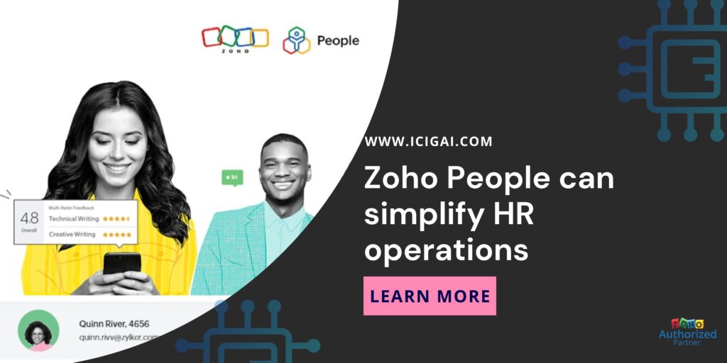 Zoho People can simplify HR operations